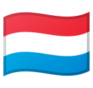 Luxembourg Flag on Google
