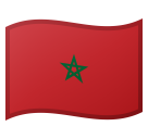 Morocco Flag on Google