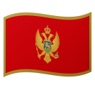 Montenegro Flag on Google