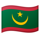 Mauritania Flag on Google