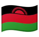 Malawi Flag on Google