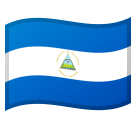 Nicaragua Flag on Google