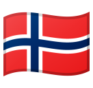 Norway Flag on Google