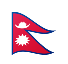 Nepal Flag on Google