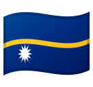 Nauru Flag on Google