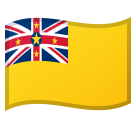 Niue Flag on Google