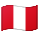 Peru Flag on Google