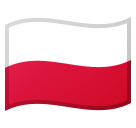 Poland Flag on Google