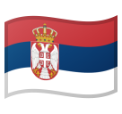 Serbia Flag on Google
