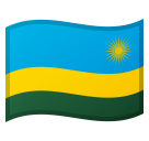 Rwanda Flag on Google
