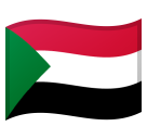 Sudan Flag on Google