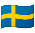 Sweden Flag on Google