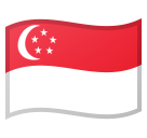 Singapore Flag on Google