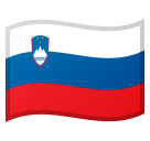 Slovenia Flag on Google