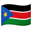 South Sudan Flag on Google