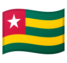 Togo Flag on Google