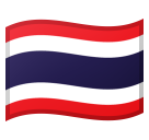 Thailand Flag on Google