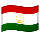 Tajikistan Flag on Google