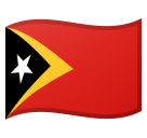 Timor-leste Flag on Google