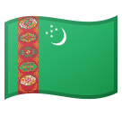 Turkmenistan Flag on Google