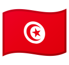 Tunisia Flag on Google