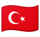 Türkiye Flag on Google