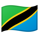 Tanzania Flag on Google
