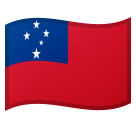 Samoa Flag on Google