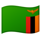 Zambia Flag on Google