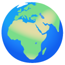 Earth Globe Europe-africa on Google
