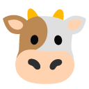 Cow Face on Google