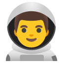 Man Astronaut on Google