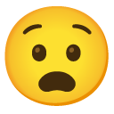 Anguished Face on Google