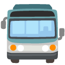 Oncoming Bus on Google