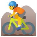 Mountain Bicyclist on Google