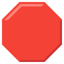 Octagonal Sign on Google