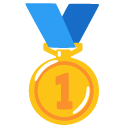 First Place Medal on Google