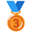 Third Place Medal on Google