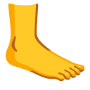 Foot on Google