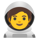 Astronaut on Google