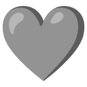 Grey Heart on Google