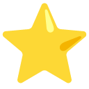 White Medium Star on Google