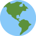 Earth Globe Americas on Twitter / X