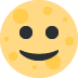 Full Moon With Face on Twitter / X