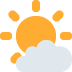 Sun Behind Small Cloud on Twitter / X