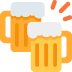 Clinking Beer Mugs on Twitter / X