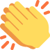 Clapping Hands Sign on Twitter / X