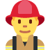 Man Firefighter on Twitter / X