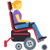Woman In Motorized Wheelchair Facing Right on Twitter / X