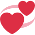 Revolving Hearts on Twitter / X